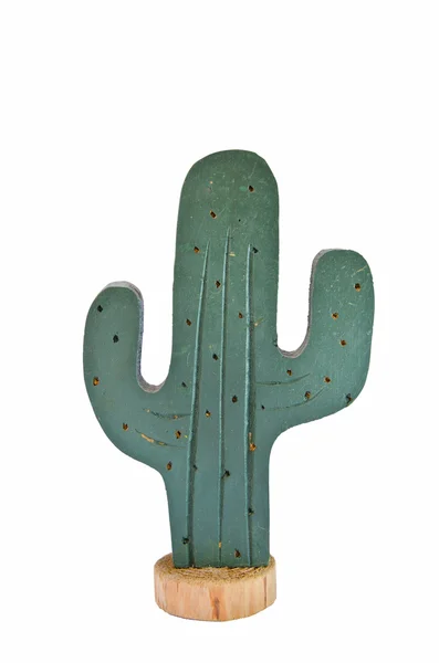 Hračky dřevo kaktus — Stock fotografie