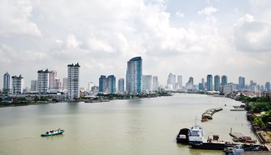 modern şehir Bangkok, Tayland