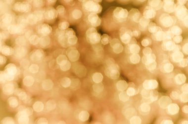 ufuk soyut altın bokeh