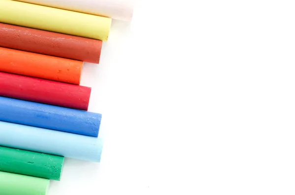 Colorful pastel, crayons — Stock Photo, Image