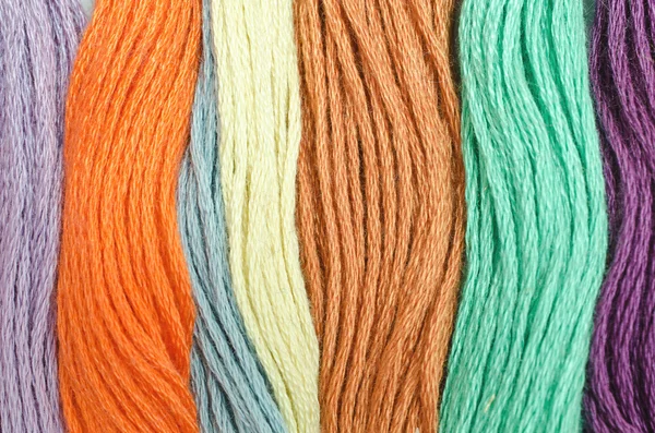 Colored wools — Stock Photo, Image