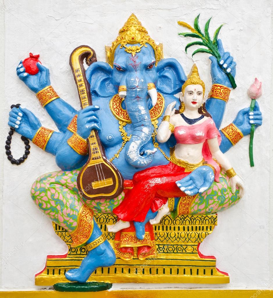 India God Ganesha or God of success