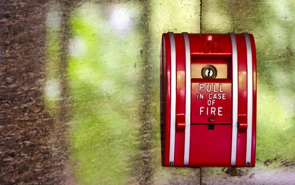 Red Fire alarm — Stock Photo, Image
