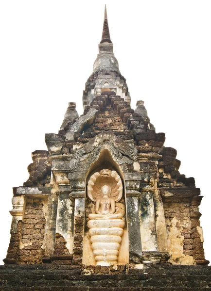 Pagode en Boeddha standbeeld — Stockfoto