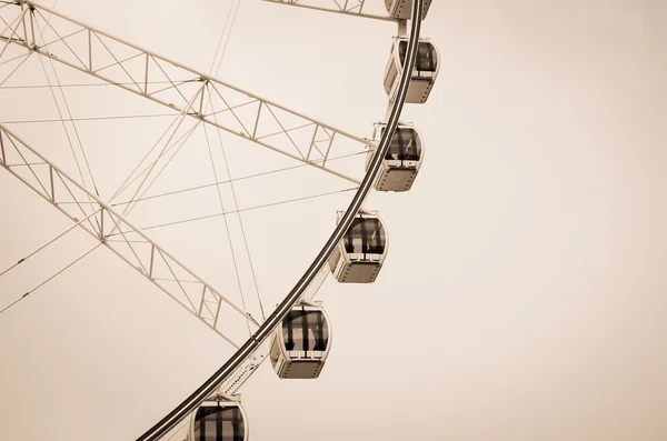 Samling av stora pariserhjul — Stockfoto