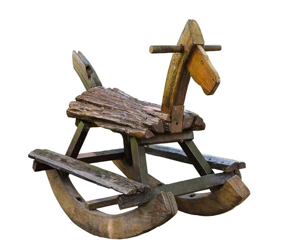 eski ahşap sallanan at