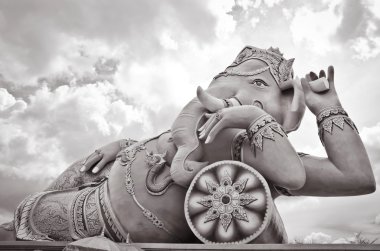 India God Ganesha or God of success  clipart