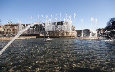 Çeşmede Milano sforza Kalesi