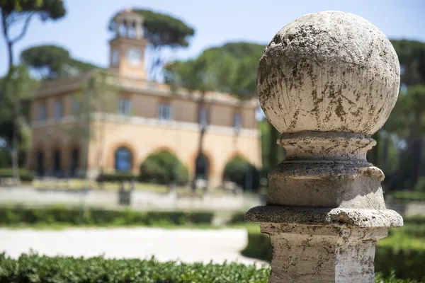 Piazza di siena in villa borghese gardens — Stockfoto