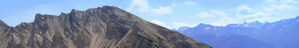 Bergketen Massieven Van Noordelijke Kalksteenalpen Tiroolse Alpenpark Karwendel Toeristische Route — Stockfoto