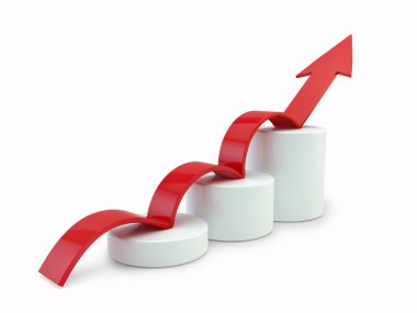 Grafik üzerindeki oku