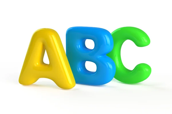 Letras A, B, C —  Fotos de Stock