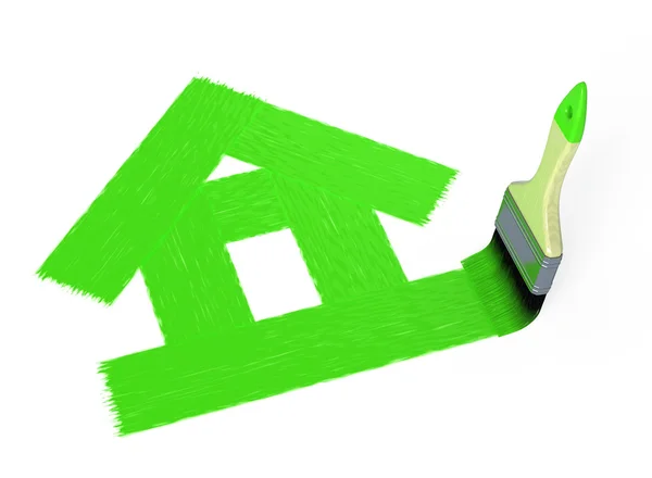 House painting — Stock Photo, Image