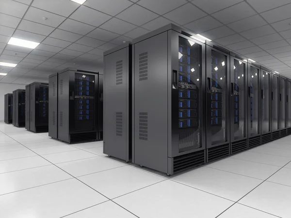 Server room Stock Photo