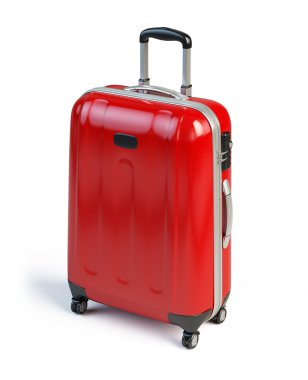 Red suitcase
