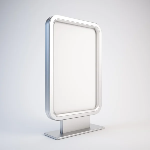 Blank vertical billboard — Stock Photo, Image