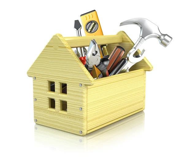 House toolbox — Stock Photo, Image