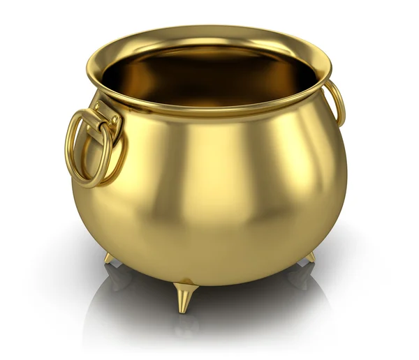 Golden pot — Stock Photo, Image