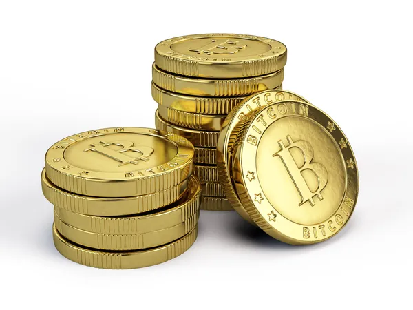 Bitcoins — Zdjęcie stockowe