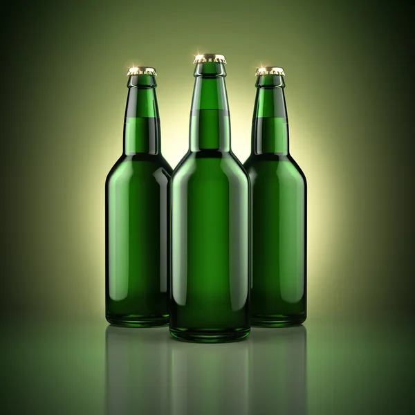 Beer bottles — Stock Photo, Image