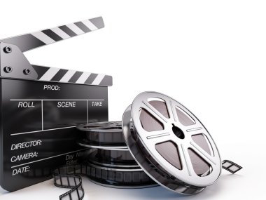 Film makaraları ve el çırpma tahtası