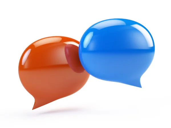 Speech Bubbles, Chat Icon — Stock Photo, Image