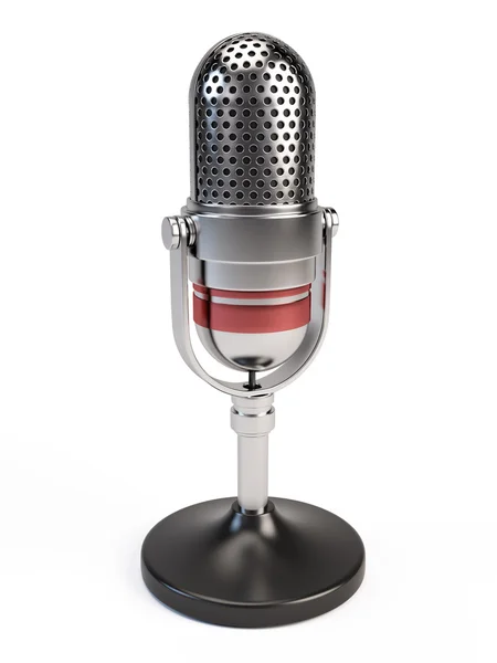 Ícone do microfone — Fotografia de Stock