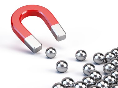 mıknatıs çekmek küreler