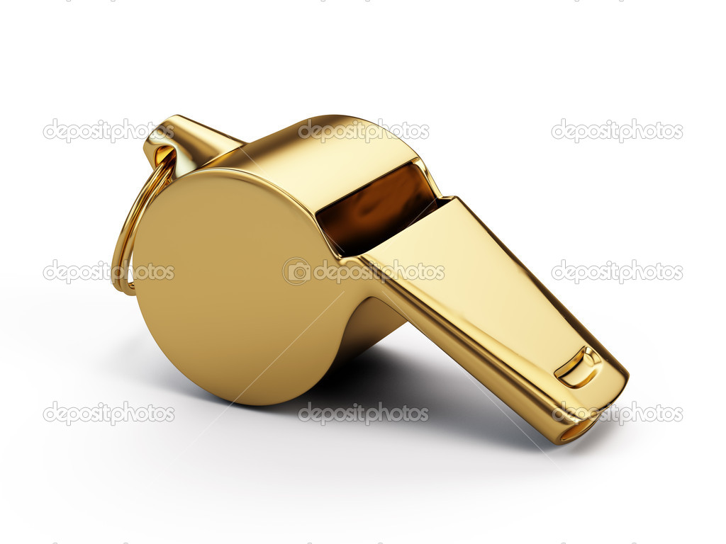 Gold whistle