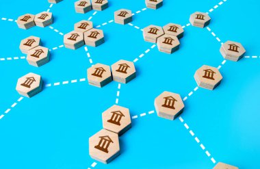Bankaların sanatı bir ağa bağlı. Bankalar arası iletişim sistemi. Hükümet organlarının bağlantısı. Finansal sistem. Uluslararası Ödeme. Bilgi alışverişi, işlemler. Kara para aklamaya karşı..