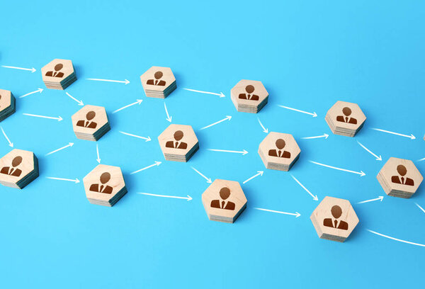 Передача информации между людьми. Обмен опытом и информацией. Концепция распространения новостей и слухов. Связь. Распространение идей и мыслей. Цепная реакция