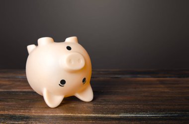 Ters dönmüş domuz kumbarası. Yatırımlarda şaşırtıcı faiz oranları. Tasarruf. Fırsatlar ve beklentiler. Yüksek gelir ve kazanç. İndirim ve satış. Olumlu teklifler, reklamcılık. Yararlı