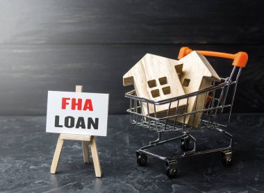 FHA kredisiyle ev satışları. Federal Konut İdaresi tarafından sigortalanmış. Düşük kredi puanı olan borçlular için ekonomik bir araç. Yüksek risk