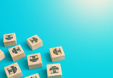 Scattered blocks with shops. Labor market and recruitment of workers. Search for availability of goods. Franchise business. Entrepreneurship, opening of new outlets. Support for entrepreneurs