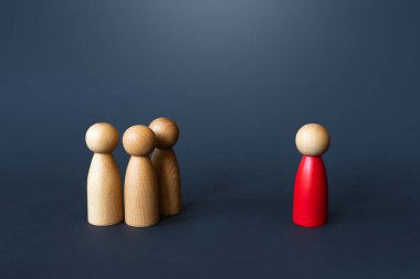 Kızıl bir adam bir grup insana yaklaşıyor. Grubun lideri ol ve onların sadakatini kazan. Zorbalık ve tehditler. Çoğunluğa karşı koy. Etki ve kontrol. Çekici. Destek iste..