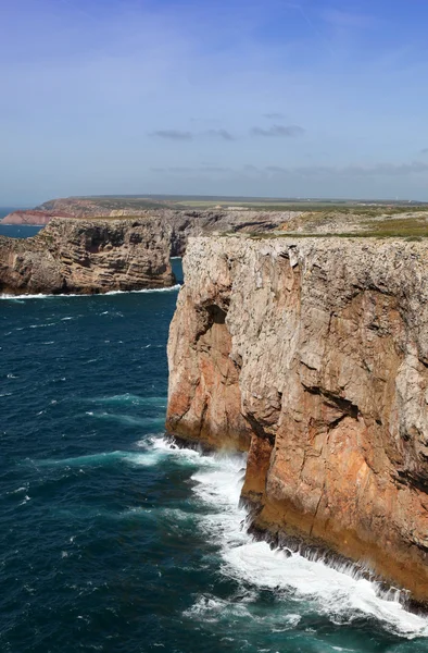 Przylądka saint vincent - sagres Portugalia — Zdjęcie stockowe