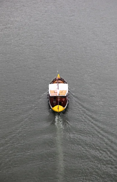 Porto rzeki łodzi — Zdjęcie stockowe