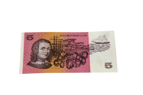 Avustralya beş dolar — Stok fotoğraf