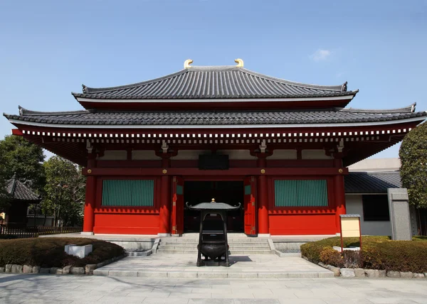 Edifício do templo japonês — Fotografia de Stock