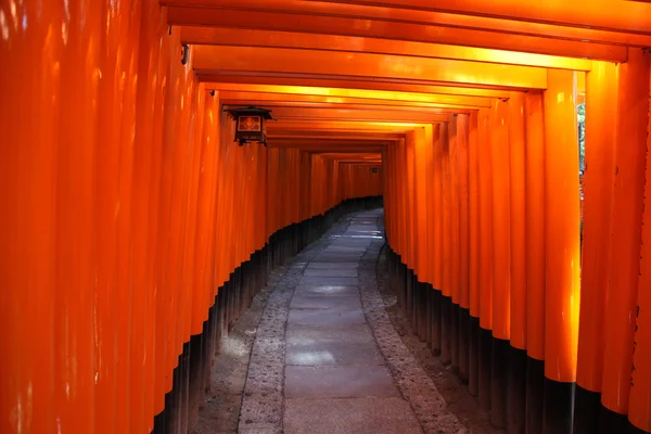 Torii brány - kyoto, Japonsko — Stock fotografie