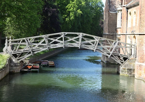 Puente matemático Cambridge — Foto de Stock