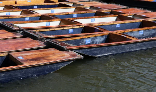 Punts Cambridge England — Stock Photo, Image