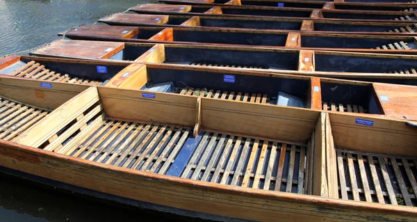 Punts Cambridge England — Stock Photo, Image