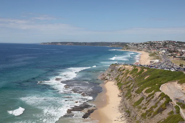 Пляж merewether - Ньюкасл Австралія — стокове фото