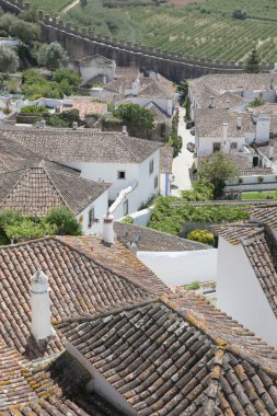 Obidos çatı görünümü