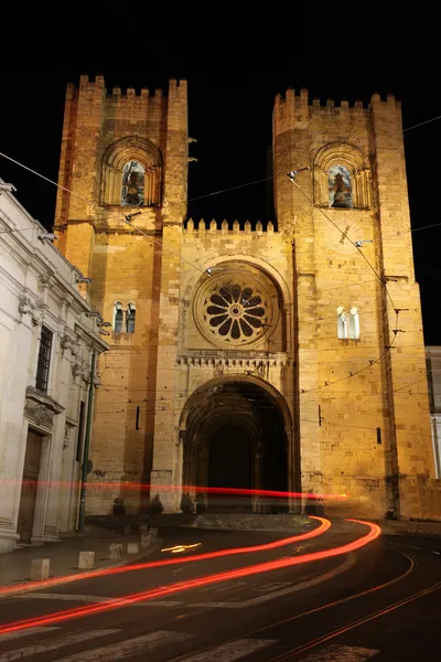 Se katedralen Lissabon portugal — Stockfoto