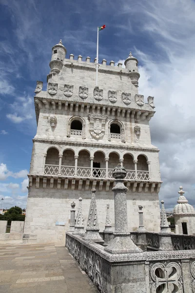 Torre de Belém i Lissabon portugal — Stockfoto