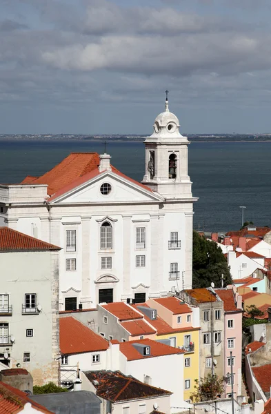 Santo Estevao Church Lisbon — Stock Photo, Image