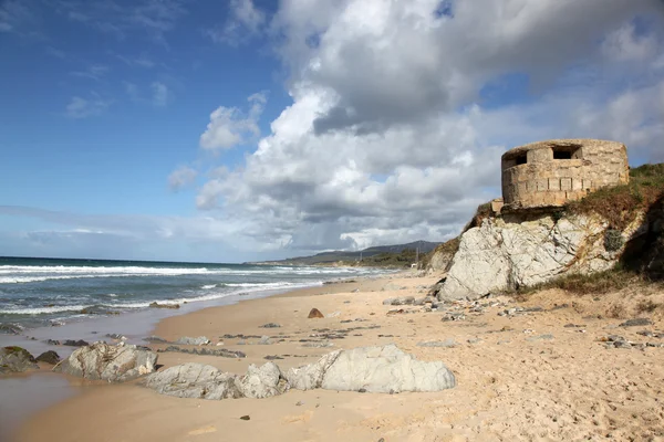 Tengerpart a tarifa - Spanyolország — Stock Fotó