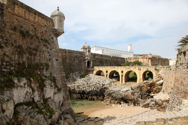 Peniche Fortress Portugal Stock Image